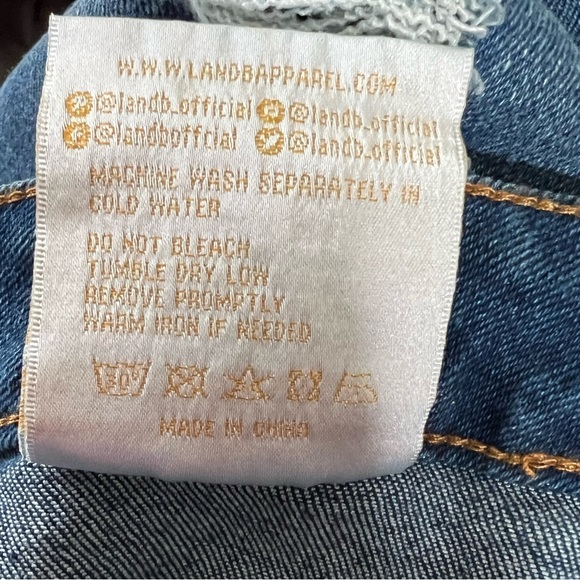 Home Folk Dallas Distressed Women’s Dark Wash Blues Flare Jeans - Picture 10 of 12